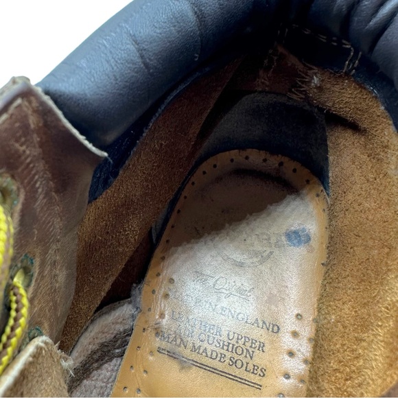 Dr. Marten RARE 939 Ben Boot Made In England Leather Lace Up Hiking Boots Brown - Picture 11 of 13